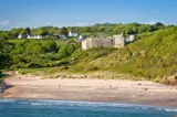 Manorbier Castle - 10 minutes from Florence Springs Luxury Lodges, Tenby, Pembrokeshire, South West Wales