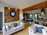 Jasmine Lodge living area - Florence Springs Luxury Lodges, Tenby, Pembrokeshire, South West Wales