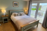 Poplar Lodge bedroom - Florence Springs Luxury Lodges, Tenby, Pembrokeshire, South West Wales