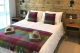 Retreat double bedroom - Luxury lodges with hot tubs for sale at Florence Springs, Tenby, Pembrokeshire, South West Wales