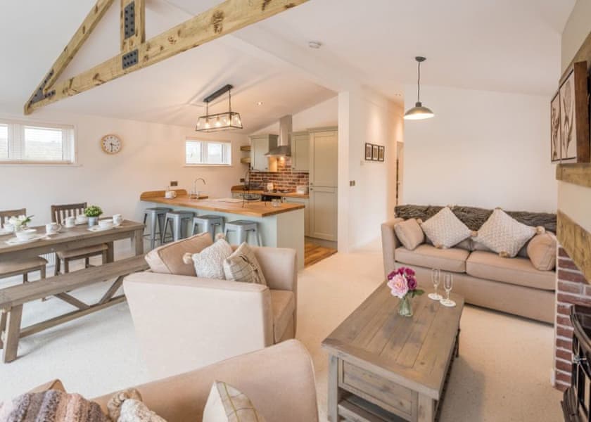 Chestnut Lodge living area - Florence Springs Luxury Lodges, Tenby, Pembrokeshire, South West Wales