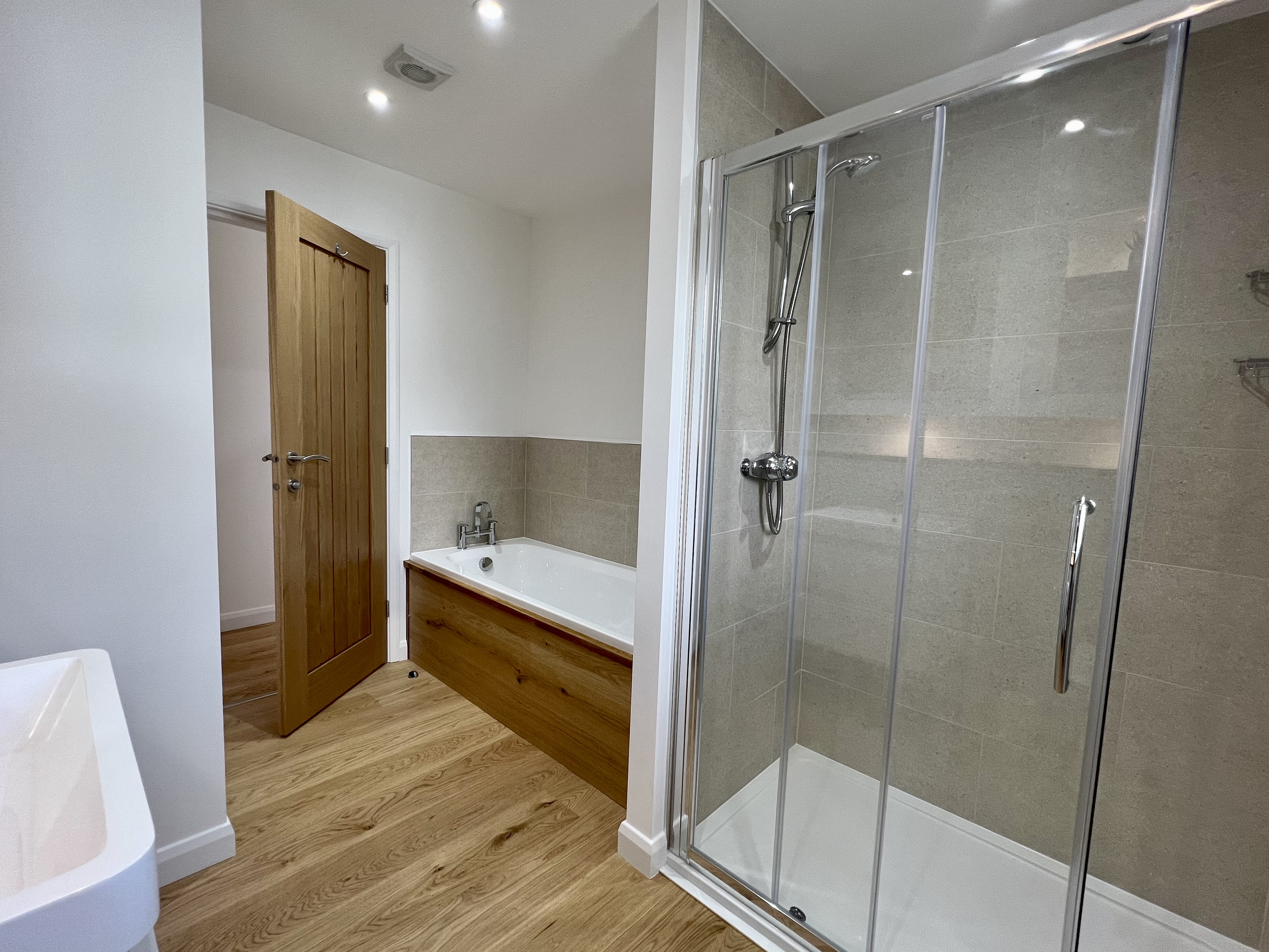 Superior Lakeside 3 shower room - Florence Springs Luxury Lodges, Tenby, Pembrokeshire, South West Wales