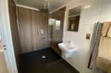 Wheelchair accessible wet room at Florence Springs Luxury Lodges, Tenby, Pembrokeshire, South West Wales