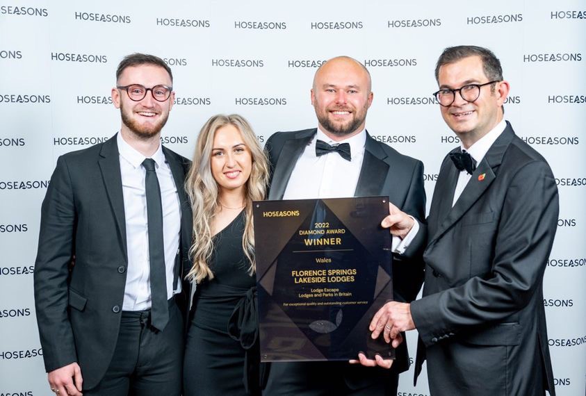 Award winning - Florence Springs Luxury Lodges, Tenby, Pembrokeshire, South West Wales