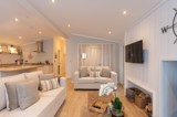 Casa di Lusso living area - Luxury lodges with hot tubs for sale at Florence Springs, Tenby, Pembrokeshire, South West Wales
