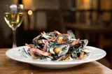 Local mussels at The Baytree Tenby - 5 minutes from Florence Springs Luxury Lodges, Tenby, Pembrokeshire, South West Wales