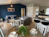 Beech Lodge living area - Florence Springs Luxury Lodges, Tenby, Pembrokeshire, South West Wales