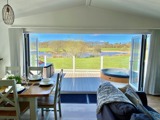 Lake views at Florence Springs Luxury Lodges, Tenby, Pembrokeshire, South West Wales