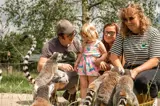 Meeting the lemurs at Manor House Wildlife Park - a short stroll from Florence Springs Luxury Lodges, Tenby, Pembrokeshire, South West Wales