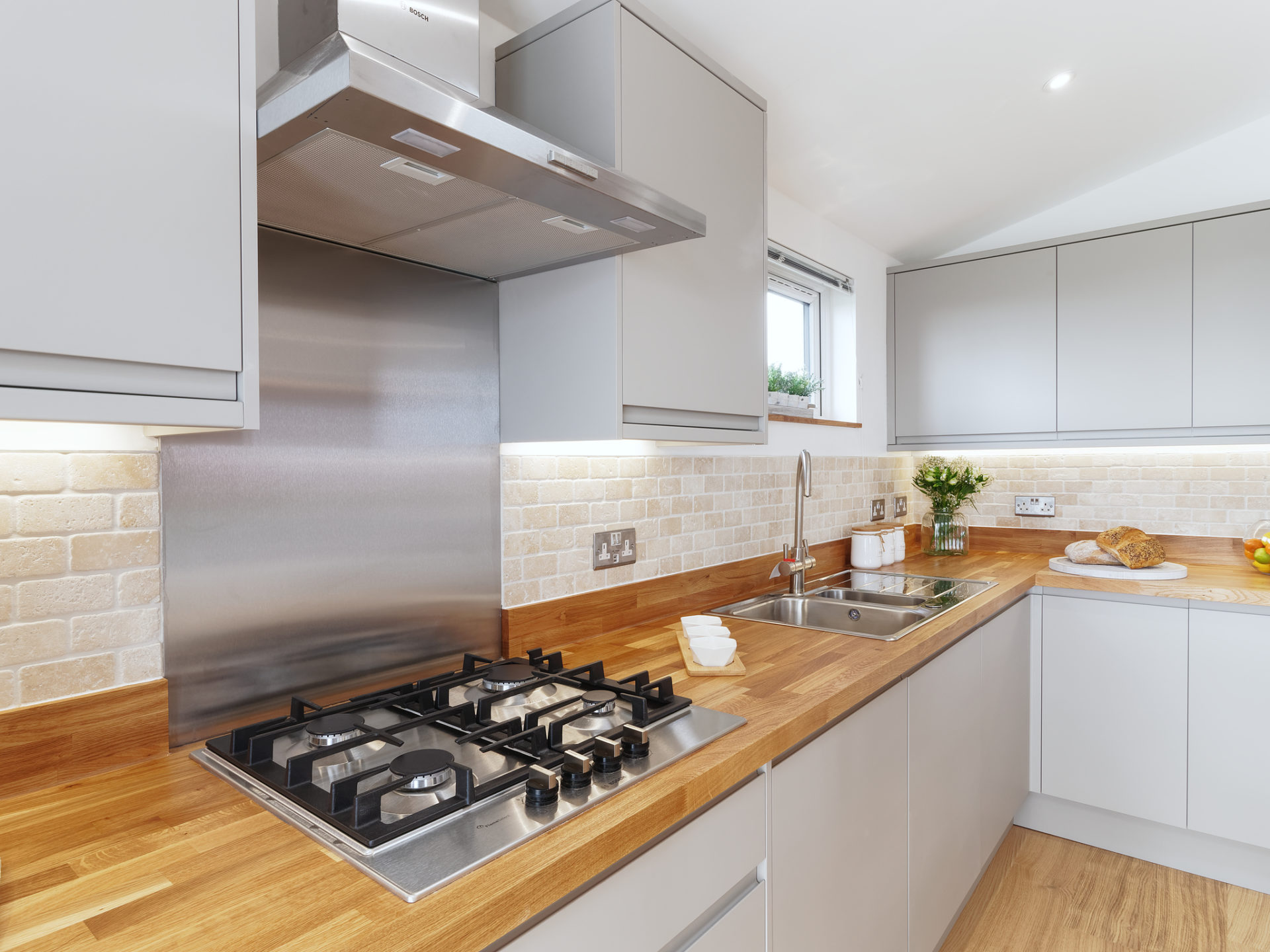 Superior Lakeside 3 kitchen - Florence Springs Luxury Lodges, Tenby, Pembrokeshire, South West Wales