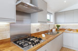 Superior Lakeside 3 kitchen - Florence Springs Luxury Lodges, Tenby, Pembrokeshire, South West Wales