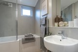Casa di Lusso bathroom - Luxury lodges with hot tubs for sale at Florence Springs, Tenby, Pembrokeshire, South West Wales