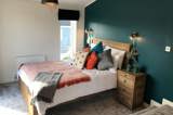 Juniper Lodge double bedroom - Florence Springs Luxury Lodge breaks, Tenby, Pembrokeshire, South West Wales