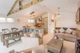 Primrose Lodge living area - Florence Springs Luxury Lodges with hot tubs, Tenby, Pembrokeshire, South West Wales