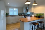 Poplar Lodge kitchen - Florence Springs Luxury Lodges, Tenby, Pembrokeshire, South West Wales