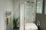 Beech Lodge shower room - Florence Springs Luxury Lodge breaks, Tenby, Pembrokeshire, South West Wales