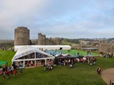 Pembroke Castle Christmas Market - 15 minutes from Florence Springs Luxury Lodges, Tenby, Pembrokeshire, South West Wales