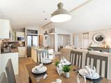 Beautiful, modern, open-plan living at Florence Springs Luxury Lakeside Lodges - Tenby, Pembrokeshire, South Wales