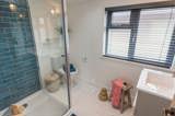 Juniper Lodge bathroom - Florence Springs Luxury Lodge breaks, Tenby, Pembrokeshire, South West Wales