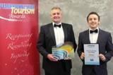 Charles and Simon at The Pembrokeshire Tourism Awards - Florence Springs Glamping and Luxury Lodges